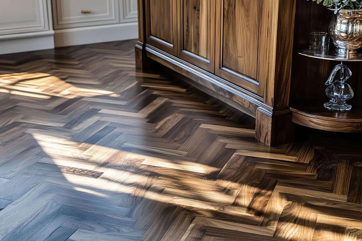 Разница между паркетом английская и французская елка